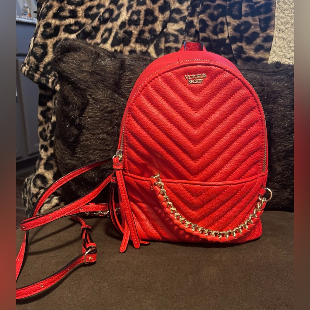 Victoria’s Secret Mini Red Backpack